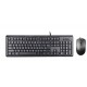 A4 TECH KR-9276 Q USB BLACK Kablolu Q TR FN-Mutlimedya Klavye Mouse 