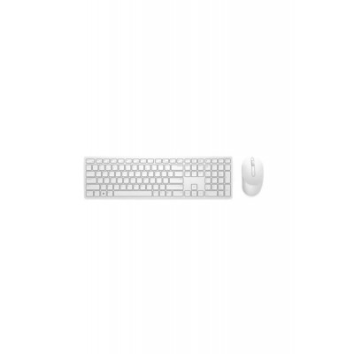 DELL Keyboard & Mouse 580-AKHG Pro Wireless Keyboard and Mouse KM5221W Turkish QWERTY White