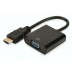 DIGITUS DA-70461 DA-70461 HDMI-VGA Çevirici Adaptör