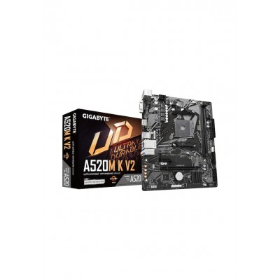 GIGABYTE A520M-K-V2 AMD A520AMD® A520 AM4 DDR4 HDMI ANAKART