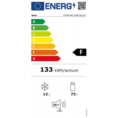 Beko Büro Tipi Tezgah Altı Mini Buzdolabı 90 lt 74790 Mb