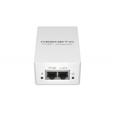 KEENETIC KN-4510-01-EU KN-4510-01-EU PoE+ Injector 1x1Gbit 1x1Gbit PoE+ Port IEEE 802.3af/at 30W