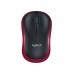 LOGITECH M185 910-002237 M185 Kablosuz Optik 1000DPI Kırmızı Siyah Mouse