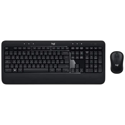 LOGITECH 920-008808 Advanced Combo Klavye & Mouse Seti Siyah