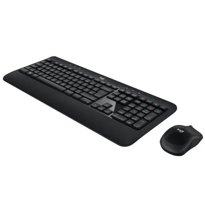 LOGITECH 920-008808 Advanced Combo Klavye & Mouse Seti Siyah