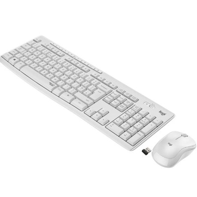 LOGITECH 920-010089 MK295 Kablosuz Q TR Beyaz Klavye Mouse Set