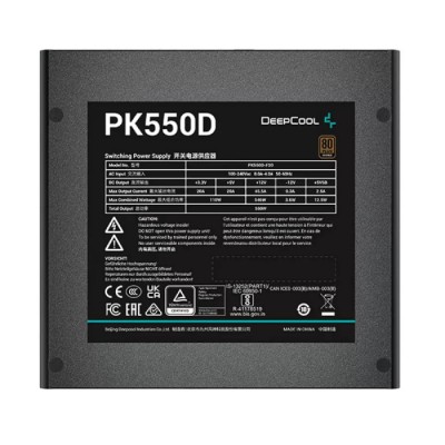 DEEPCOOL PK550D PK550D 550W ATX 80+ Bronze Güç Kaynağı