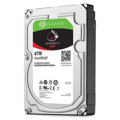 SEAGATE IronWolf ST8000VN004 8TB IronWolf Sata 3.0 7200RPM 256MB 3.5'' Dahili NAS Disk