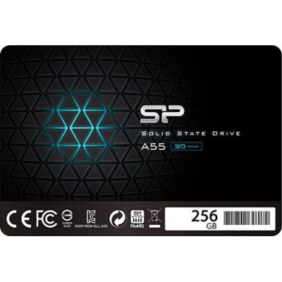 SILICONPOWER 256GB 2.5"550/450 SP256GBSS3A55S25 256GB Sata 3.0 550-450MB/s 2.5" Flash SSD