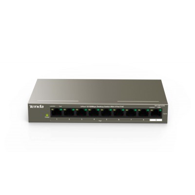 TENDA TEF1109P-8-63W TEF1109P-8-63W 8 Port 10/100 PoE 9 Port Switch