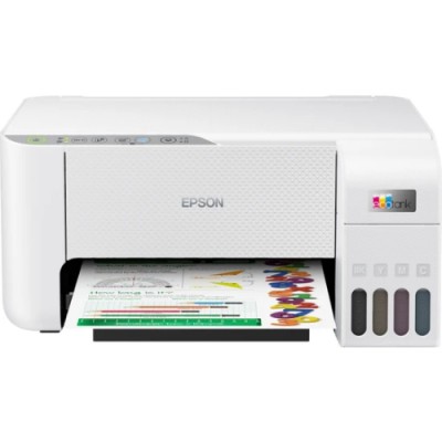 Epson EcoTank L3256 Renkli Tanklı Yazıcı Baskı-Tarama- Kopya - (USB, WiFi, Wi-Fi Direct) + ORİJİNAL EPSON Mürekkep 