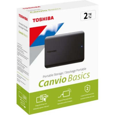 Toshiba Canvio Basic 2.5" 2TB USB 3.2 Gen1 Harici Harddisk-A5