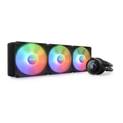 NZXT RL-KR360-B1 Kraken 360 Siyah RGB AIO LCD Display 360mm Sıvı Soğutucu